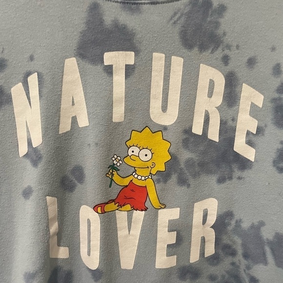 Preloved Lisa Simpson Pullover Sweater - Picture 2 of 4